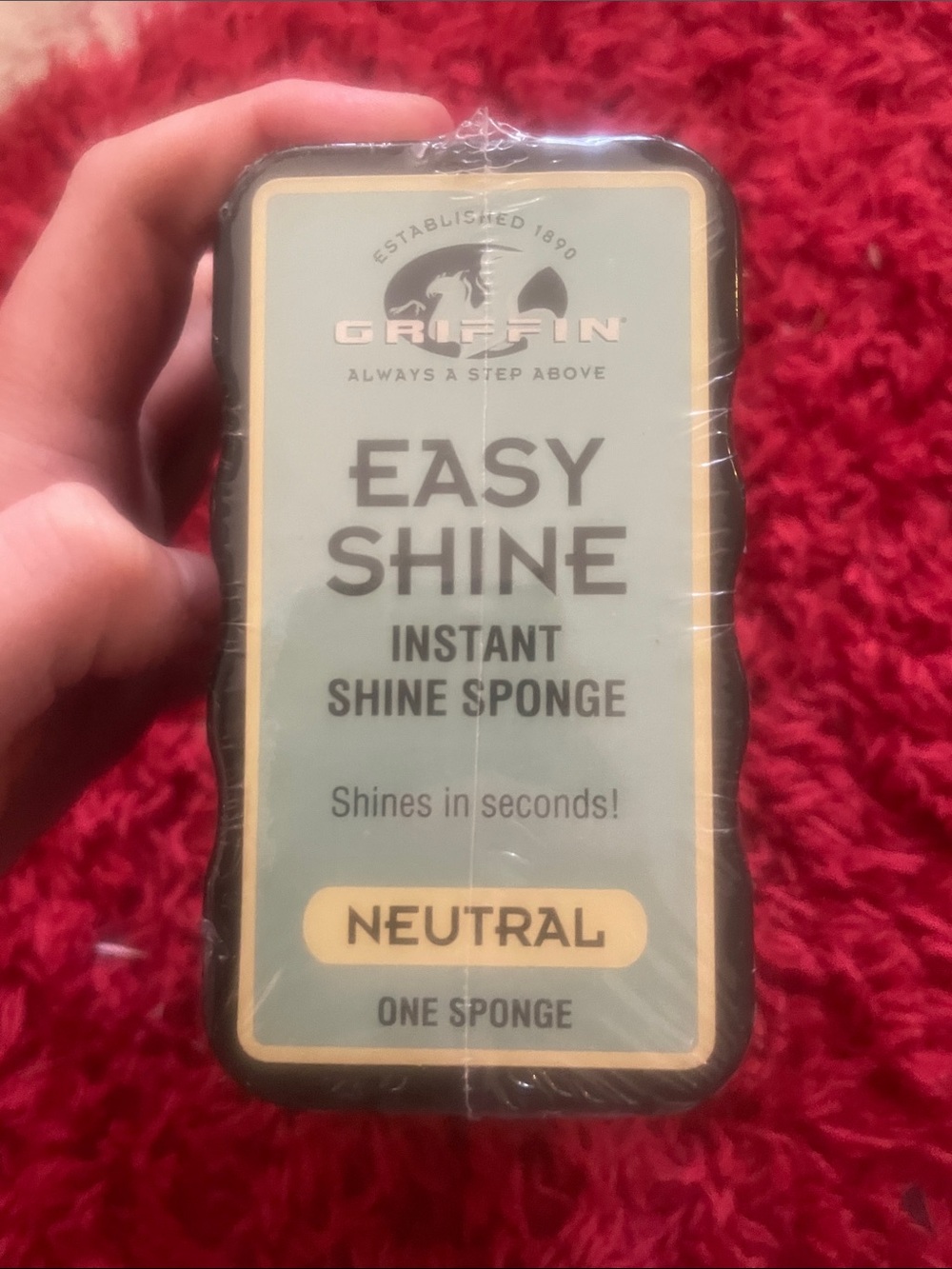 Griffin Easy Shine Instant Shine Sponge - Neutral